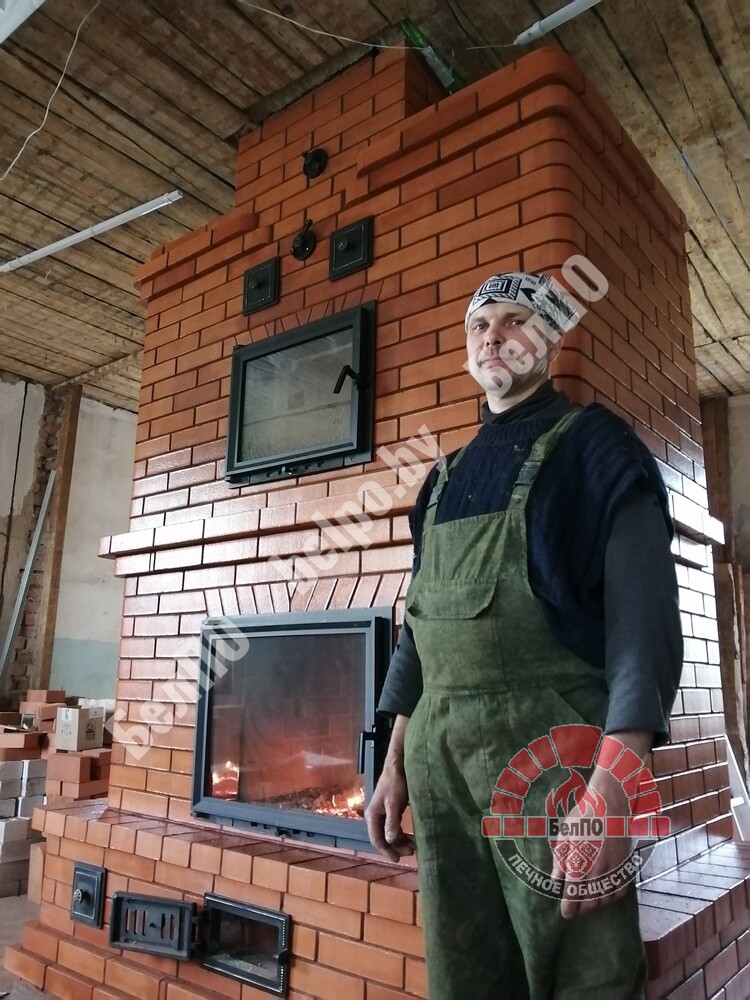 Отопительная каминопечь с хлебной камерой – печник Кублицкий Владимир
